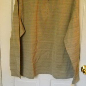 Men's Hagar Long Sleeve Partial Zipper Shirt XL